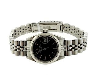 Rolex Oyster Date Stainless Steel Watch 69160