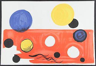 Alexander Calder (1898-1976) Lithograph, 1972