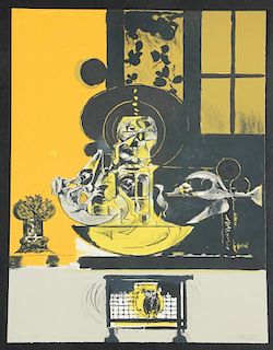 Graham Sutherland (British, 1903-1980) "La Tour des Oiseaux", 1979