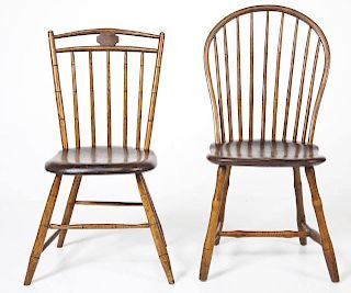 Two Sheraton Side Chairs