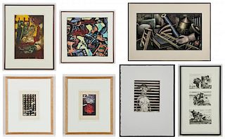 7 Works by Various British Printmakers
