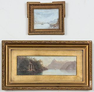 Two Antique Landscape Paintings