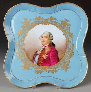Sevres Louis XVI Porcelain Tray