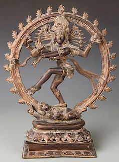 Fine Old Indian Bronze Shiva