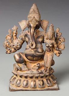 Figural Shakti Ganesha Group