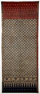 Antique Batik, Jambi, Sumatra: 42'' x 102''
