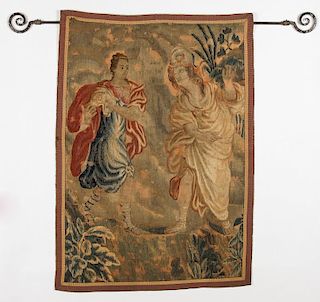 17th C. Flemish Tapestry of Mythical Figures