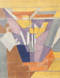 * Jacques Villon, (French, 1875-1963), Untitled, 1957