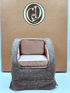 CeD Chair with Ottoman