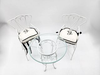 Ashton Drake Gene Doll Patio Table/Chairs