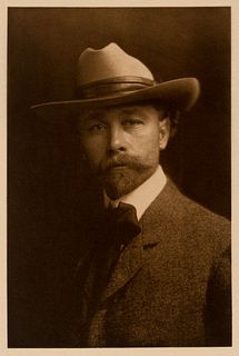 Adolph F. Muhr, Edward S. Curtis Portrait - Formal Attire, 1907