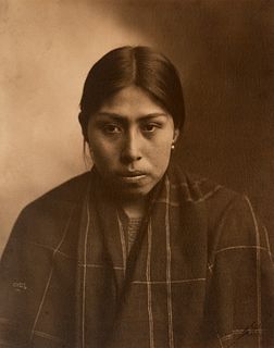 Edward S. Curtis, Suquamish Woman, 1899