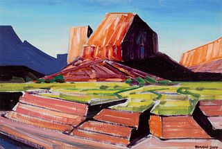 Conrad Buff, Mesa With Canyon