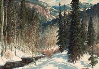 Ben Turner, Untitled (Winter- Northern New Mexico Landscape)