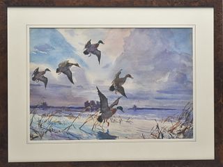 John Whorf (1903-1959), watercolor.