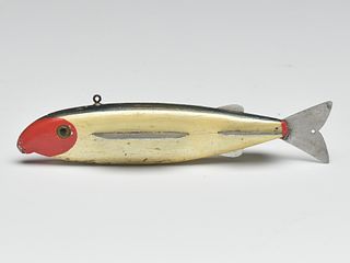 Fish decoy, Ernie Newman, Carlton, Minnesota, circa 1950.