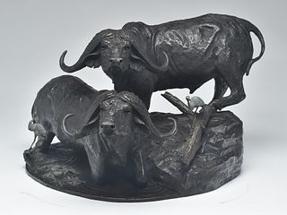 "Suspicion" John Tolmay, bronze.