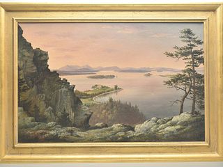 Seth Steward (1844-1927), oil on canvas.
