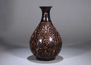 A Jizhou kiln porcelain yuhuchunping