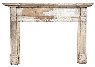 American Painted Mantle and Surround