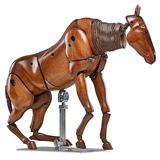 MAQUETTE FRANCAISE Rare horse model