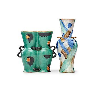 WIENER WERKSTATTE Two vases