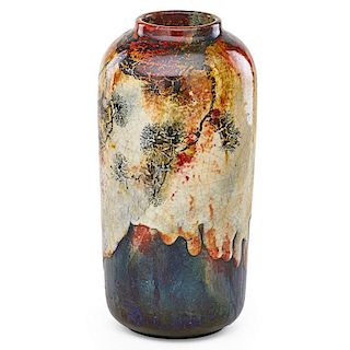 NOKE; NIXON; ROYAL DOULTON Massive Chang vase