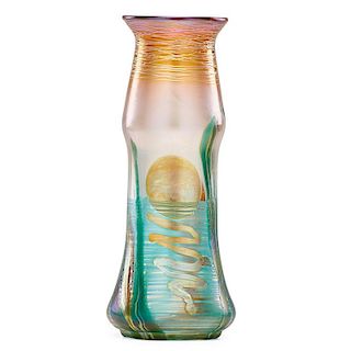 LOETZ Fine vase with sunset