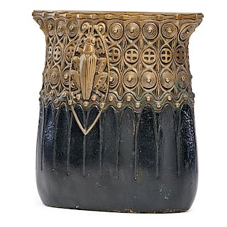 GUSTAV GURSCHNER Beetle vase