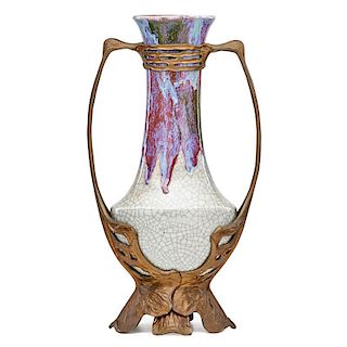 OTTO ECKMANN Large stoneware vase