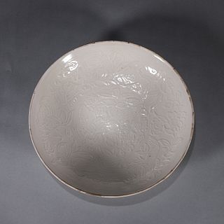 Ding Ware White Glaze Plate