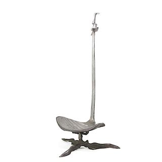 THOMAS LYNN Sculptural aluminum chair