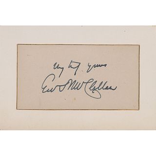 George B. McClellan Signature