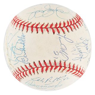 NY Yankees: 1998 Team-Signed Baseball