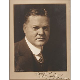 Herbert Hoover Signed Photograph