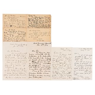 Alexander Graham Bell Archive of (8) Autograph Letters Signed