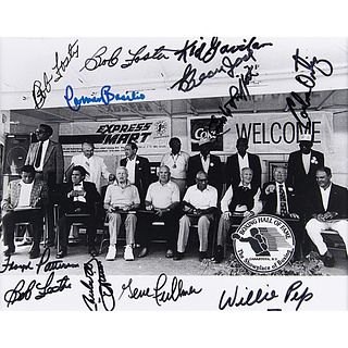 Boxing Hall of Fame Multi-Signed Photograph
