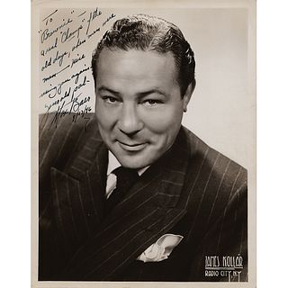 Max Baer Signed Photograph