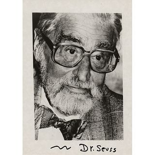 Dr. Seuss Signed Photograph