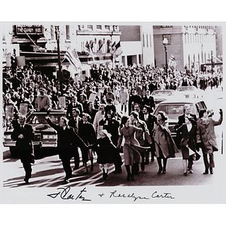Jimmy and Rosalynn Carter Signed Photograph