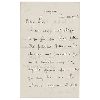 Winston Churchill Letter Signed