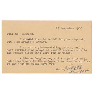 Isaac Asimov Typed Letter Signed