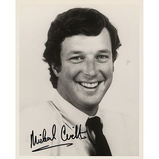 Michael Crichton Signed Photograph