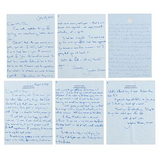 Jacqueline Kennedy (3) Autograph Letters Signed