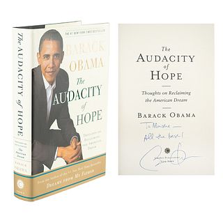 Barack Obama Signed Book