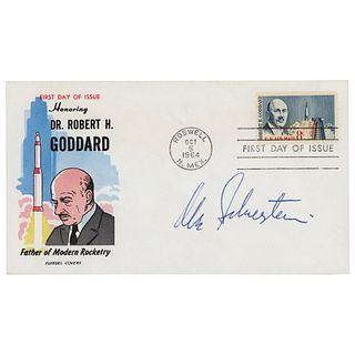 Abe Silverstein Signed First Day Cover