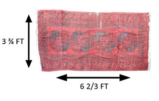 Hand Woven Antique Turkish Rug
