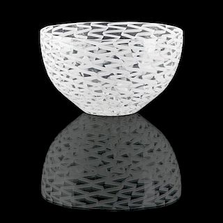 LUDOVICO DIAZ DE SANTILLANA Zanfirico glass bowl