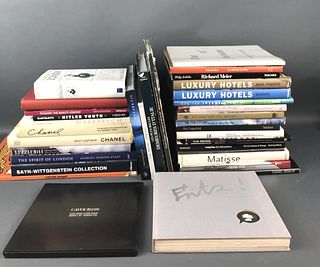 Group of 33 Fashion, Architecture & Other Books