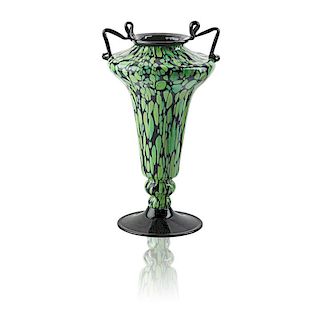 FRATELLI TOSO Tall glass vase